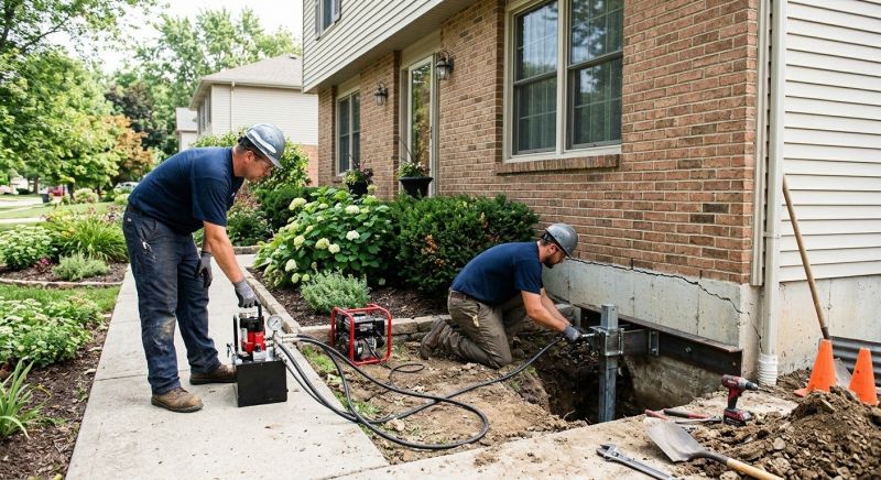 Settling Foundation Service in Allentown, NJ