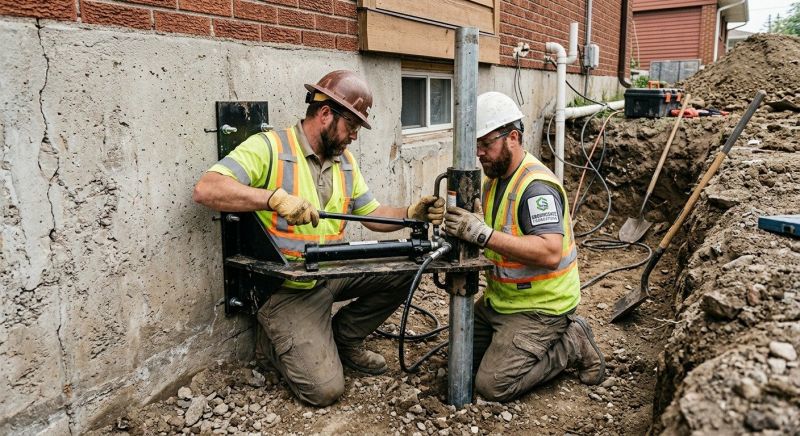 Settling Foundation Service in Mercer County, NJ