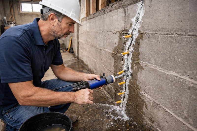 Structural Crack Repair in East Brunswick, NJ