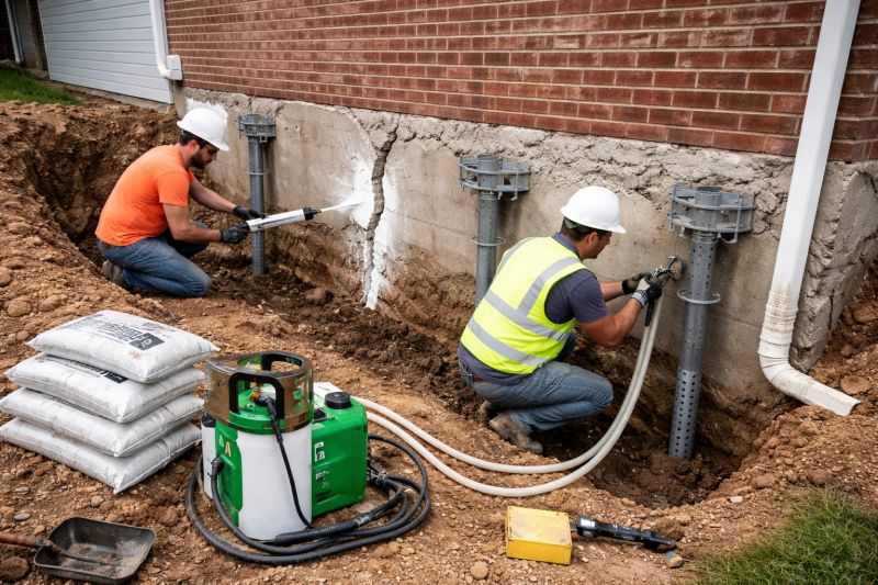 Structural Foundation Repair in Hopewell, NJ