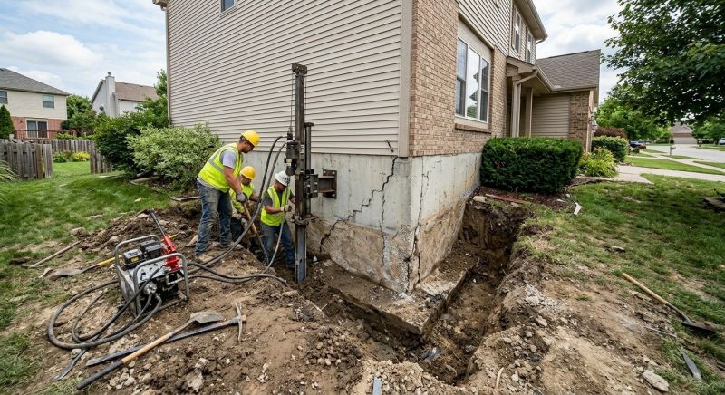 Structural Foundation Repair in East Brunswick, NJ
