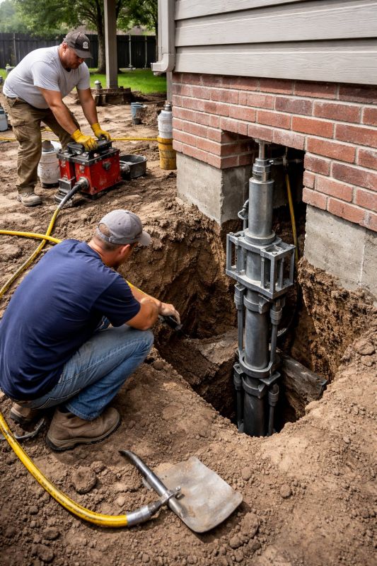 Structural Underpinning in East Brunswick, NJ