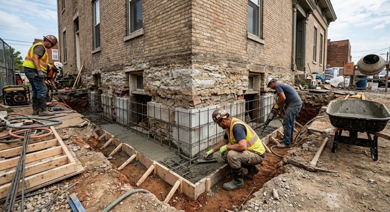 Underpinning Repair in East Brunswick, NJ